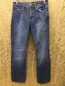 Tommy Hilfiger Denim 4 Jeans 28X33 Pants straight Back Buckle Logo Berkeley BOY - Picture 1 of 10