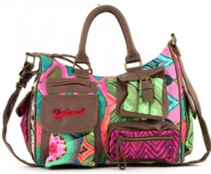 Desigual Women's Multi Pockets Floral Printing Handbag /Shoulder Bag BNWT - Picture 1 of 6