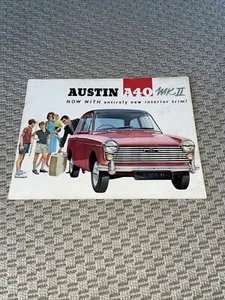 Austin A40 Mk 2 With Entirley New Trim! Original Colour Sales Brochure circ 1964 - Picture 1 of 5