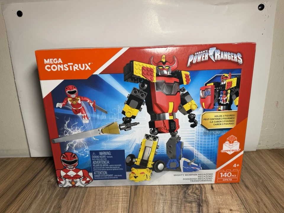 Mega Construx Power Rangers Mighty Morphin Megazord DPK78 brand new - Image 1 of 4