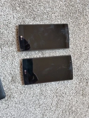 LG G4 H815 Smartphone X2 Black Leather  5.5" IPS LCD For Spares  - Image 1 of 4