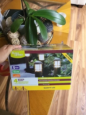 4 PACK Better Homes & Gardens QuickFIT  LED Pathway Light PRENTISS  - Image 1 of 3