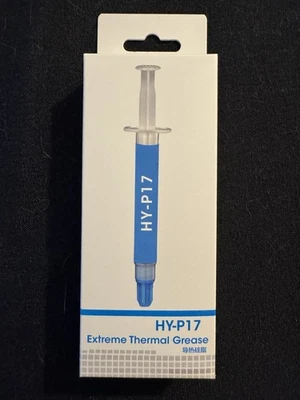 Tubo de 2g grasa térmica de alto rendimiento Halnziye HY-P17. 17,3 W/m-k Foto 1 de 4