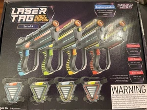 Rechargeable Laser Tag Set for Kids Teens & Adults with Gun & Vest Sensors - Picture 1 of 9