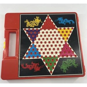 Vintage Pressman Toy Corp Checkers & Chinese Checkers Game Family Collectible - Picture 1 of 18