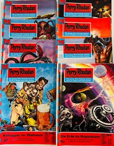 Perry Rhodan, 49 Stk, 551 - 600 (559 fehlt). 1. bis 3. Auflage, Zustand 1 - 3 - Bild 1 von 6