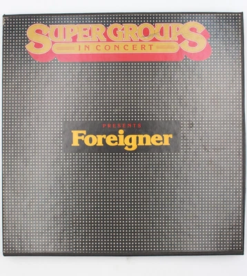 Super Groups In Concert Foreigner 3LP Promo Radio Station Box Set VG+ - Image 1 of 4