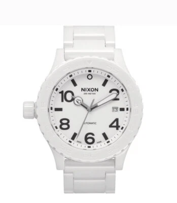 Nixon Ceramic 42-20 Lefty Automatic White Dial Men's Watch A1481126 - Image 1 of 4