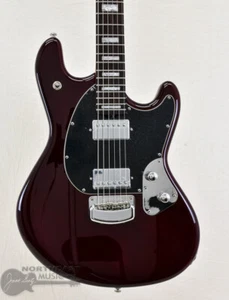 Ernie Ball Music-Man BFR StingRay Baritone - Oxblood - Picture 1 of 12
