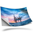 1 x Vinyl Sticker A3 - Offshore Jack Up Rig Oil Industry #21952