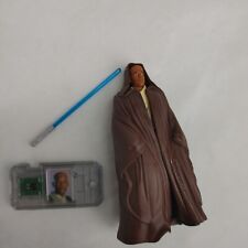 Hasbro Star Wars Mace Windu With Lightsaber And Jedi Cloak Action Figure
