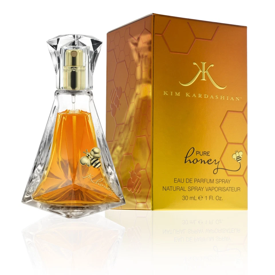 Kim Kardashia Pure Honey Eau De Parfum 1 oz Spray 30 ml Foto 1 de 1