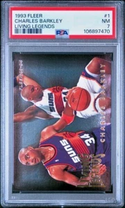 Charles Barkley 1993-94 Fleer Living Legends #1 PSA 7 Suns HOF - Picture 1 of 3
