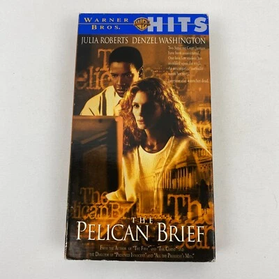 The Pelican Brief VHS Video - Julia Roberts and Denzel Washington - TESTED! - Image 1 of 4