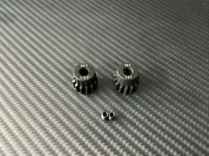 Mod 1 M1 13T 14T  5mm Steel Pinion Gear Fits Spur Gear Castle 2200KV 1515 Motor - Picture 1 of 2