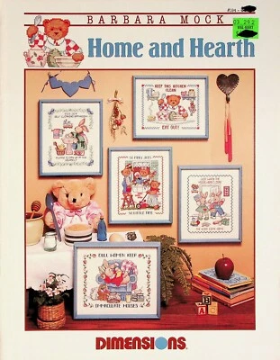 Home & Hearth Children Bears Cross Stitch Patterns By Dimensions - Image 1 of 3