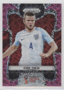 2018 Panini Prizm World Cup Pink Lazer Prizm /40 Eric Dier #67