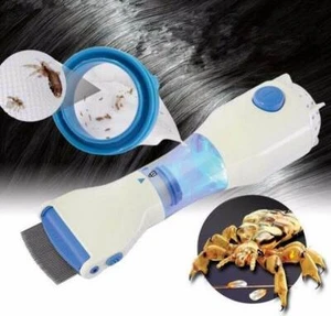 Pettine Led Elettrico Aspira Elimina Pidocchi Lendini E Uova Capelli Bambini - Foto 1 di 1