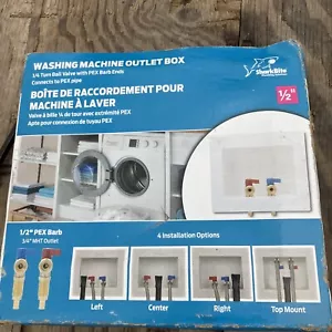 SharkBite 1/2 in. Push-to-Connect x 3/4 in. MHT Brass Washing Machine NEW - Picture 1 of 7