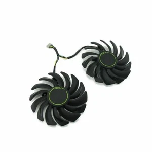 Pair Fans Cooler Fan For MSI GTX 1650 1660 GTX 1660Ti PLD09210S12HH 87mm - Bild 1 von 5