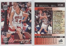 1997 Press Pass Double Threat Silver Anthony Parker #21 Rookie RC