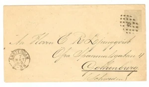 Cubierta Holandesa - 1889 Amsterdam - Gotemburgo - Sin texto - Cubierta 828 - Imagen 1 de 3