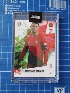 CRISTIANO RONALDO /99 1st edition Topps Total Football 23-24 Card #1371 - Picture 1 of 2