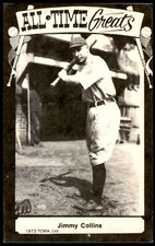 1973 TCMA ALL-TIME GREATS POSTCARDS - JIMMY COLLINS PHILADELPHIA ATHLETICS