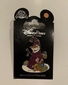 Disney Parks Holiday Pin Frozen Olaf as Christmas Tree Souvenir Movie Hat Lapel - Picture 1 of 3