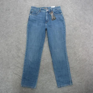 Lee Jeans Women's 8 Blue Light Wash High Rise Straight Leg Jeans New - Picture 1 of 11