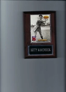 DOTTY KAMENSHEK PLAQUE ROCKFORD PEACHES AAGPBL BASEBALL DOROTHY KAMMIE - Picture 1 of 1