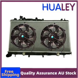 FOR SUBARU LIBERTY / OUTBACK 3.0L 6cyl 2003-2009 AT/MT Premium Radiator+Fan - Picture 1 of 6