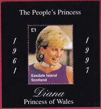 Easdale Island Scotland,toller Block postfrisch,Diana Princess of Wales(Nr.1247)