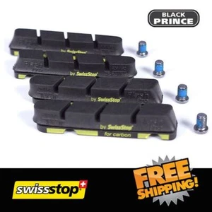 SwissStop FlashPro Black Prince - Carbon Brake Pads - For Shimano/Sram 4pads - Picture 1 of 3