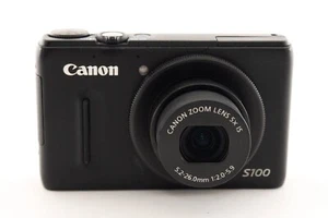 Canon PowerShot S100 12,1 megapixel 5x zoom ottico fotocamera digitale argento/nero - Foto 1 di 19