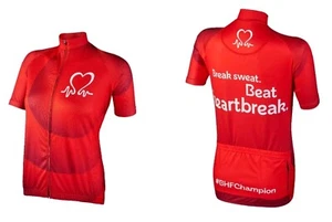 Women's Cycling Top British Heart Foundation 2024 Jersey Top XL New With Tags - Picture 1 of 9
