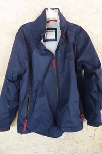 West Marine Lined Hooded Sailing Jacket, blue size Large - Picture 1 of 5