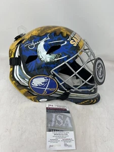 TOM BARRASSO Buffalo Sabres SIGNED Full Size Goalie Mask JSA Witness COA - Picture 1 of 5
