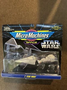 1994 Micro Machines SPACE Star Wars 3 Pack Collection #1 New Sealed Interceptor - Picture 1 of 8