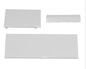 Juego de 3 piezas de panel de repuesto con solapas para puertas de consola Nintendo Wii BLANCO - Imagen 1 de 4