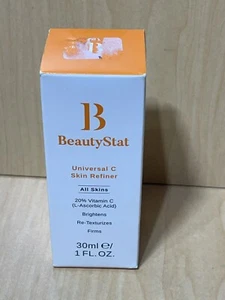 BEAUTYSTAT Universal C Skin Refiner Serum - 1 fl oz. Authentic. Damaged Box - Picture 1 of 6