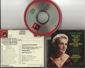 STRAUSS Four Last Songs Vier Letzte Lieder 1985 Schwarzkopf Szell EMI Sonopress - Picture 1 of 1