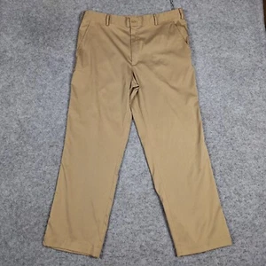 Nike Golf Pants Mens 36x30 Beige Khaki Dri Fit Performance Athleisure - Picture 1 of 13