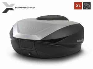 SHAD SH59X BAULETTO ESPANDIBILE 46 52 58 LT ALLUMINIO + PIASTRA TOP CASE VALIGIA - Bild 1 von 5