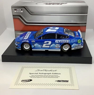 2021 1/24 #2 Brad Keselowski “Keystone Light” automático - 1 de 120 envío el mismo día Foto 1 de 4