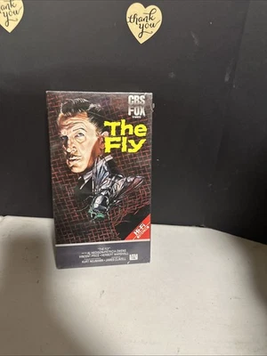 Vintage The Fly VHS 1987 CBS/FOX Vincent Price Classic Horror Movie NEW SEALED - Image 1 of 4
