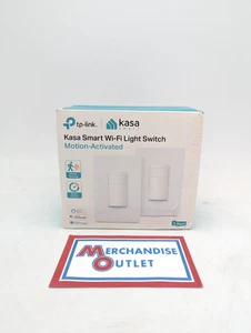 Kasa Smart Motion Sensor Switch, Single Pole, Needs Neutral Wire, 2-Pack - Picture 1 of 4