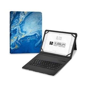 Tastiera Bluetooth con Supporto per Tablet Subblim SUBKT5-BTTB01 Qwerty in Sp - Afbeelding 1 van 2