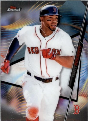 2020 Topps Finest Baseball Card #5 Xander Bogaerts - Image 1 of 2