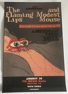 The Flaming Lips & Modest Mouse "The Good Times Are Killing Me" 11x17 Poster - Bild 1 von 9